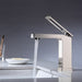 Cascada Aosta Contemporary Single-Handle Faucet - Streamlined Design in Brushed Nickel