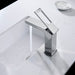 Cascada Aosta Modern Design Single Handle Bathroom Sink Faucet - Side View