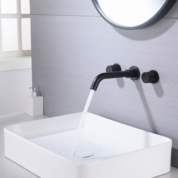 Cascada Arno Modern Bathroom Sink Faucet – Wall-Mounted Waterfall Design - Dimensions