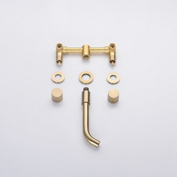 Cascada Arno Luxury Bathroom Sink Faucet – Modern Wall-Mounted Waterfall Design - Close-Up