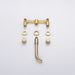 Cascada Arno Luxury Bathroom Sink Faucet – Modern Wall-Mounted Waterfall Design - Close-Up