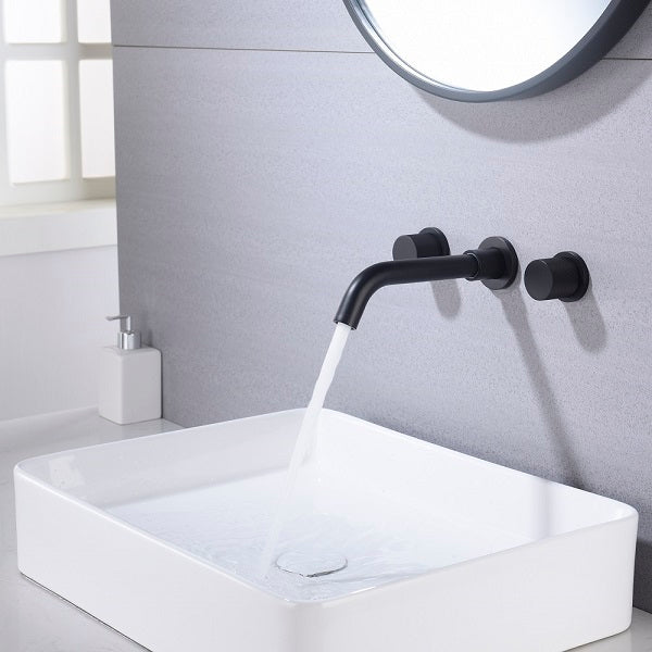 Cascada Arno Modern Bathroom Sink Faucet – Wall-Mounted Waterfall Design