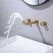 Cascada Arno Luxury Bathroom Sink Faucet – Modern Wall-Mounted Waterfall Design - Side View