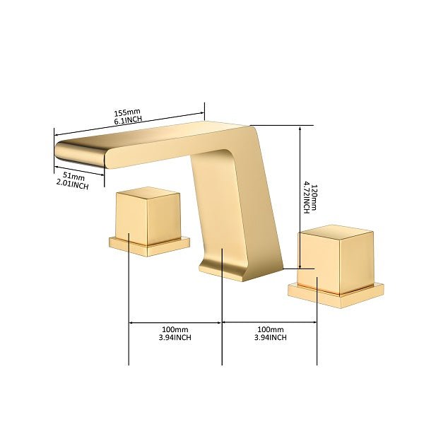 Cascada Royale Series Waterfall Bathroom Sink Faucet – Sleek Modern Design - Lifestyle View