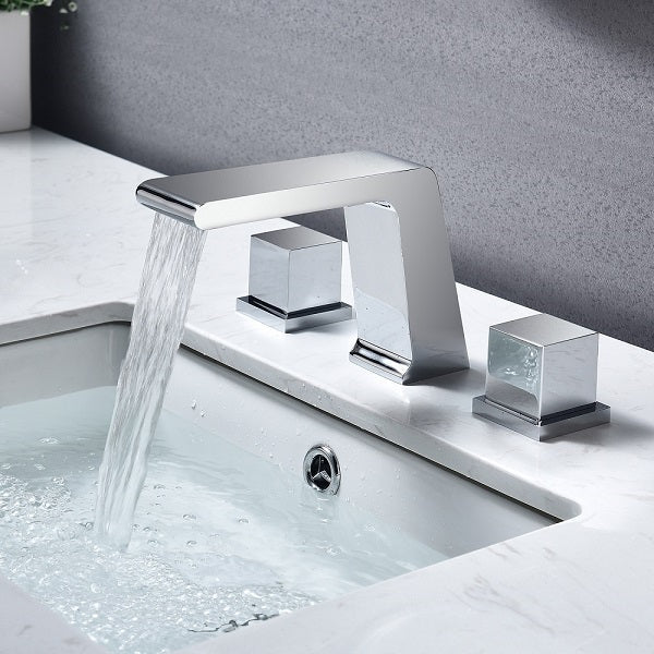 Cascada Royale Waterfall Bathroom Sink Faucet – Contemporary Design