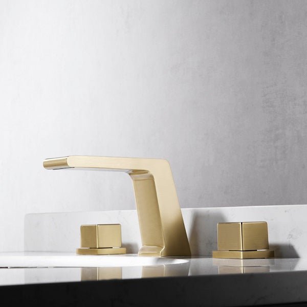 Cascada Modern Design Waterfall Bathroom Sink Faucet - Detail View
