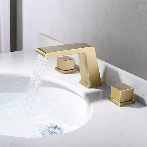 Cascada Modern Design Waterfall Bathroom Sink Faucet