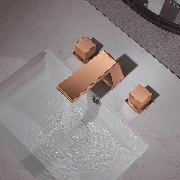 Cascada Royale Series Waterfall Bathroom Sink Faucet – Sleek Modern Design - Side View