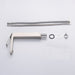 Cascada Aosta Contemporary Single-Handle Vessel Faucet - Streamlined Design in Brushed Nickel - Close-Up