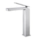 Cascada Aosta Single-Handle Vessel Faucet - Sleek Design in Polished Chrome Finish - Dimensions