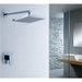 Cascada Multi Color Led Shower Set with 12" Shower Head - Lifestyle View