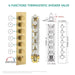 Cascada Perla 24" LED Music Shower System with Dual Showerheads and Body Jets - View 11
