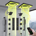 Cascada Perla 24" LED Music Shower System with Dual Showerheads and Body Jets - Side View