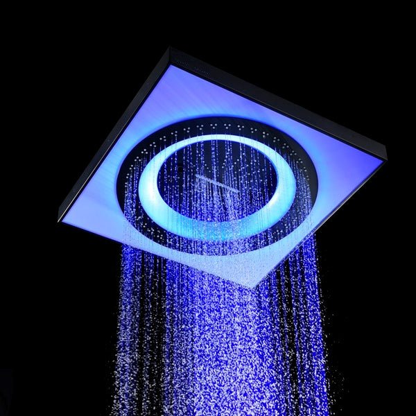Cascada Perla 24" LED Music Shower System with Dual Showerheads and Body Jets - View 23