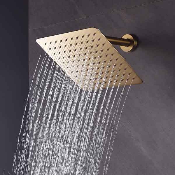 Cascada Perla 24" LED Music Shower System with Dual Showerheads and Body Jets - Installation View