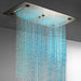 Cascada Pisa 16"x28" Brushed Nickel Bluetooth LED Shower System - View 10