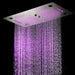 Cascada Pisa 16"x28" Brushed Nickel Bluetooth LED Shower System - View 14