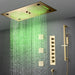 Cascada Pisa 16"x28" Music LED Shower System - View 17