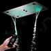 Cascada Pisa 16"x28" Music LED Shower System - View 10