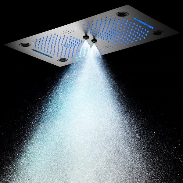 Cascada Pisa 16"x28" Music LED Shower System - View 15