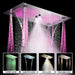 Cascada Pisa 16"x28" Music LED Shower System - Side View