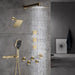 Cascada Pompeii 12" Shower System