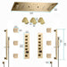 Cascada Portofino 16"x36" LED Music Dual Shower System - View 14