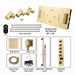Cascada Portofino 16"x36" LED Music Dual Shower System - View 17