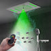 Cascada Positano 15"x23" Brushed Nickel Music LED Shower System - View 12