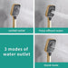 Cascada Positano 15"x23" LED Music Shower System - Side View