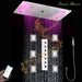 Cascada Ravenna: 15”x32” Bluetooth Shower System with LED Lights, 6 Functions - View 9