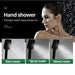 Cascada Rubinetto 10" Matte Black Thermostatic Shower Faucet - Detail View