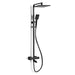 Cascada Rubinetto 10" Matte Black Thermostatic Shower Faucet - View 12