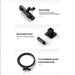 Cascada Rubinetto 10" Matte Black Thermostatic Shower Faucet - View 17