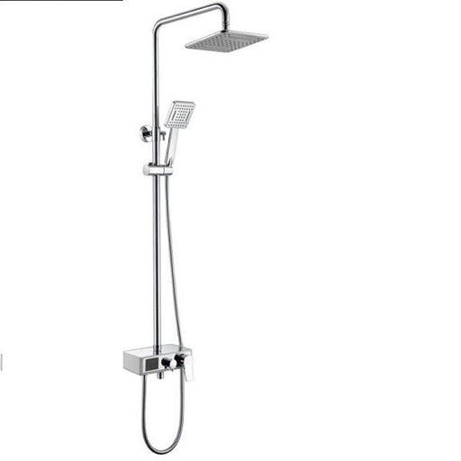 Cascada Serena 8" Digital Shower Faucet Set Chrome Finish