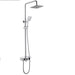 Cascada Serena 8" Digital Shower Faucet Set Chrome Finish