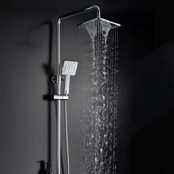 Cascada Serena 8" Digital Shower Faucet Set Chrome Finish - Features