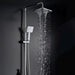 Cascada Serena 8" Digital Shower Faucet Set Chrome Finish - Features