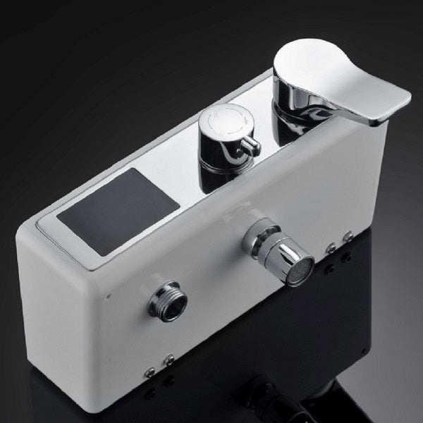 Cascada Serena 8" Digital Shower Faucet Set Chrome Finish - View 11