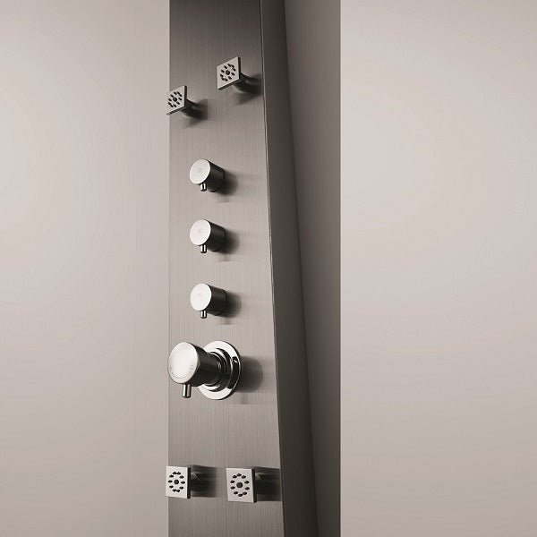 Cascada Showers 63 Inch All-in-One Shower Panel: A Luxurious Shower Experience at Your Fingertips - Close-Up