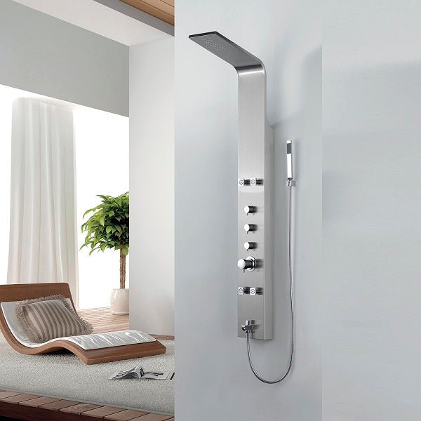 Cascada Showers 63 Inch All-in-One Shower Panel: A Luxurious Shower Experience at Your Fingertips - Detail View