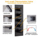 Cascada Showers Capri 9"x22” Music LED Shower System: The Ultimate Shower Experience - Dimensions