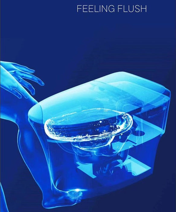 Cascada Showers Discovery DLX Remote Control Smart Bidet Toilet - Installation View