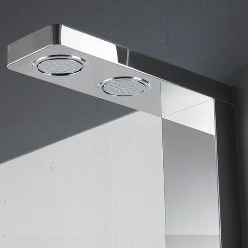 Cascada Showers Lusso 59 Inch All-in-One Indoor Shower Panel - Side View