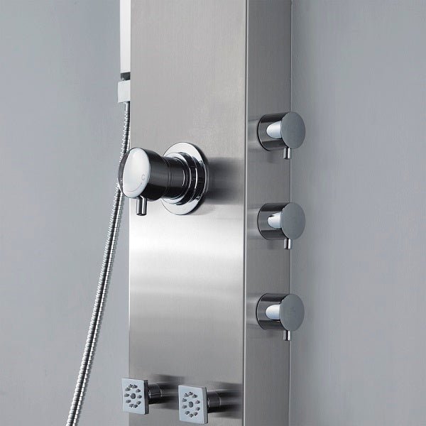 Cascada Showers Riviera 59 Inch All-in-One Shower Panel: Upgrade Your Bathroom with Luxury and Functionality - Detail View