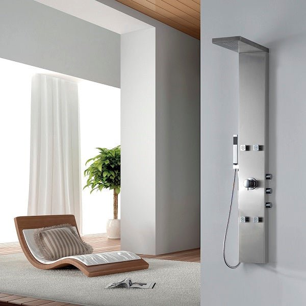 Cascada Showers Riviera 59 Inch All-in-One Shower Panel: Upgrade Your Bathroom with Luxury and Functionality