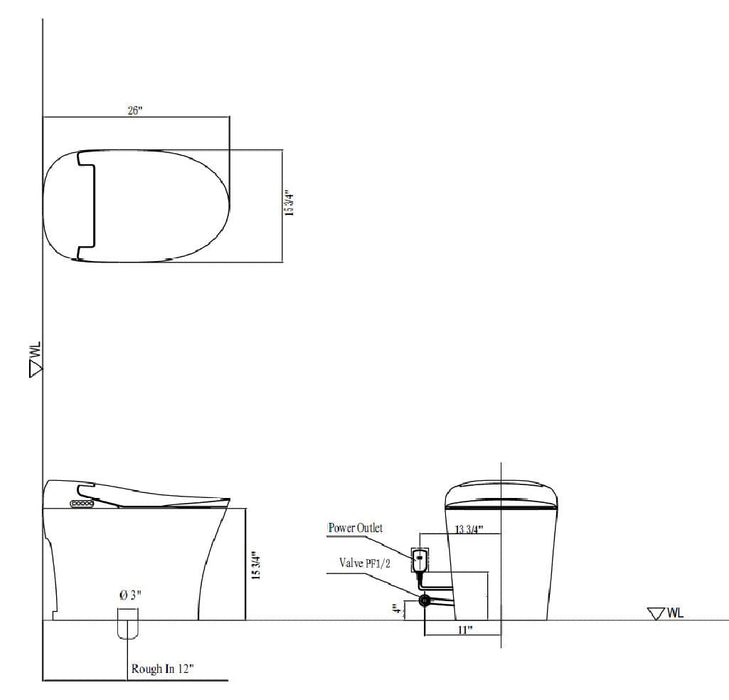 Cascada Napoli Smart Toilet: The Best Smart Toilet for Your Home - View 20