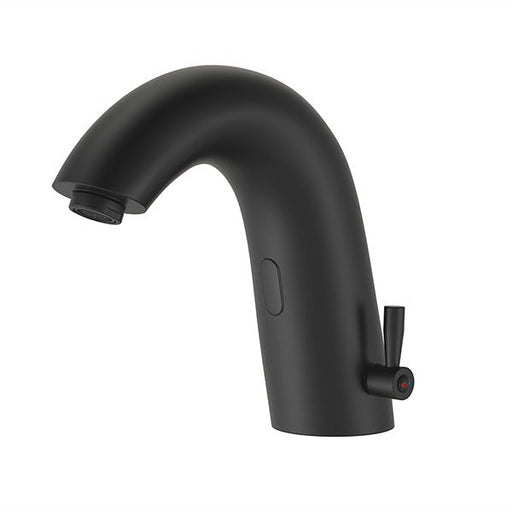 Cascada SmartFlow Matt Black Automatic Bathroom Faucet with Hot & Cold Mixer