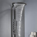 Cascada AquaTech Elite 80” High-Tech Shower Panel with Dual Back Jets - Gun Metal Finish