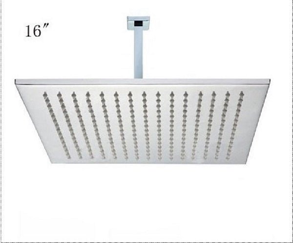 Cascada Tuscany 16” Shower System: LED Rainfall, Massage Jets, Thermostatic Control - View 9